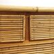 Rattan and bamboo chest of drawers