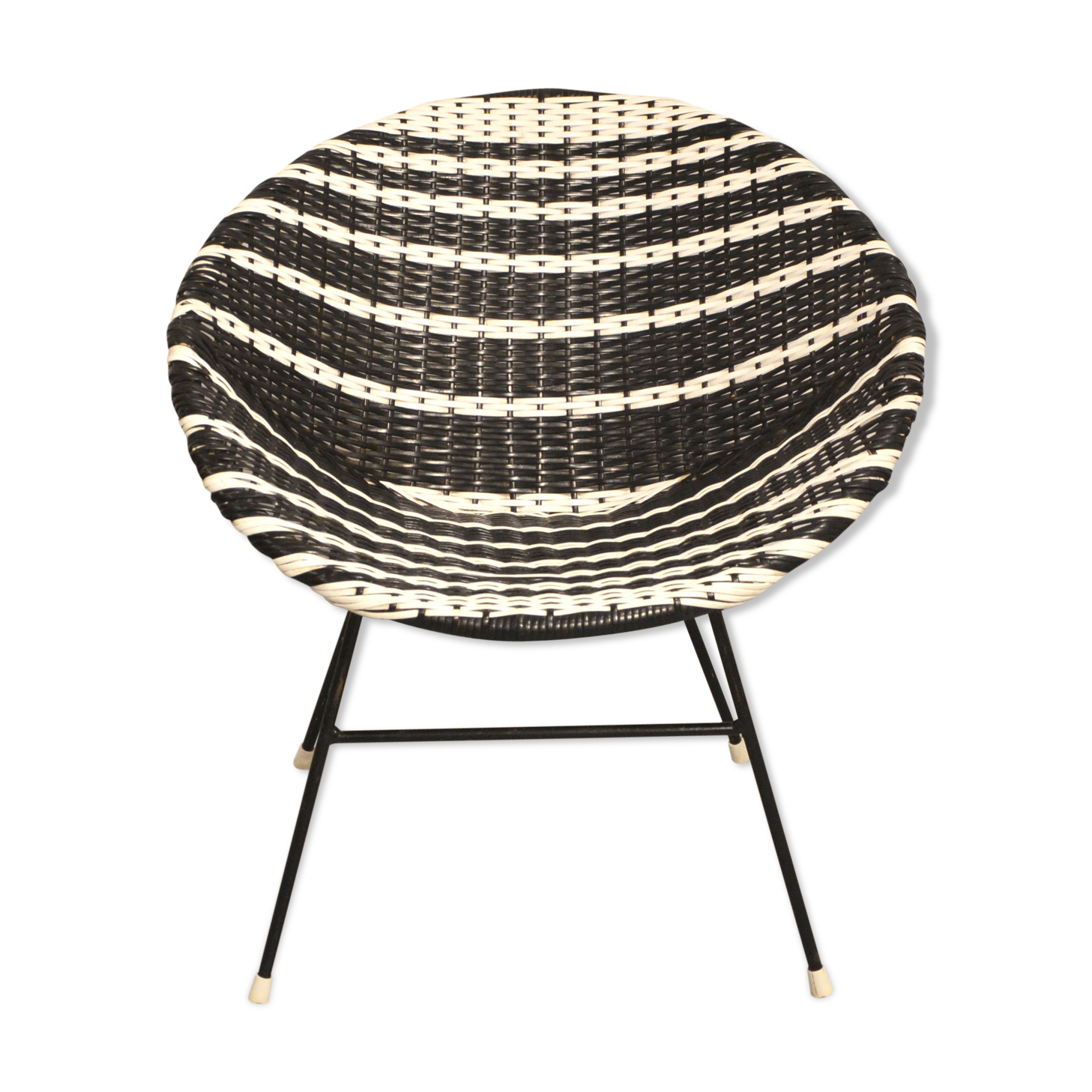 Rattan armchair