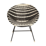 Rattan armchair