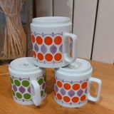 Set of 3 Bavarian cups
