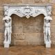From the Torrione: Important chimney surround – Atlantes and female figures.
