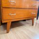 Compass leg chest of drawers