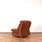 Mid-Century Italian Lounge Chairs, 1970s, Set of 2