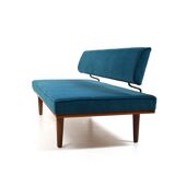 Severin Hansen Jr. Teak Daybed SH7 1957 / New Upholstered