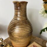Glazed stoneware jug