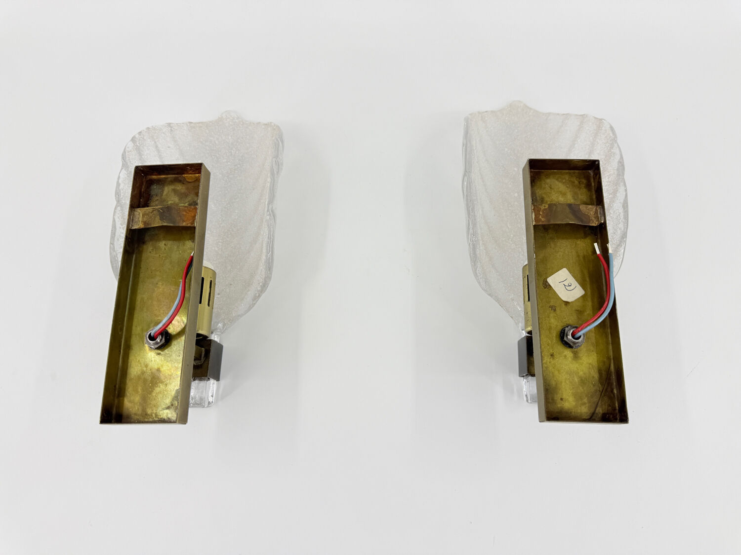 Pair of wall sconces by Carl Fagerlund