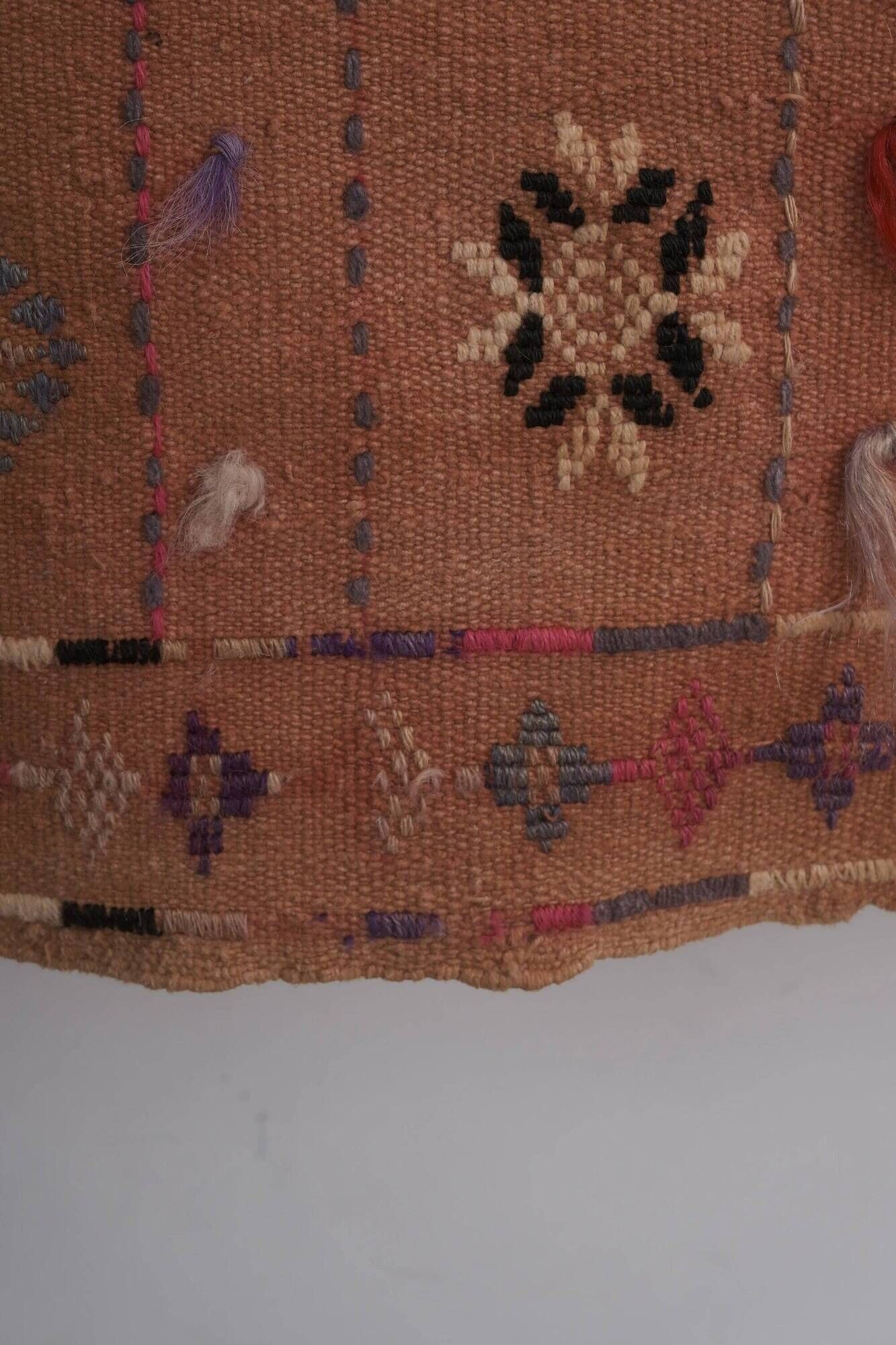 Vintage Turkish kilim, handwoven, 95x140 cm.