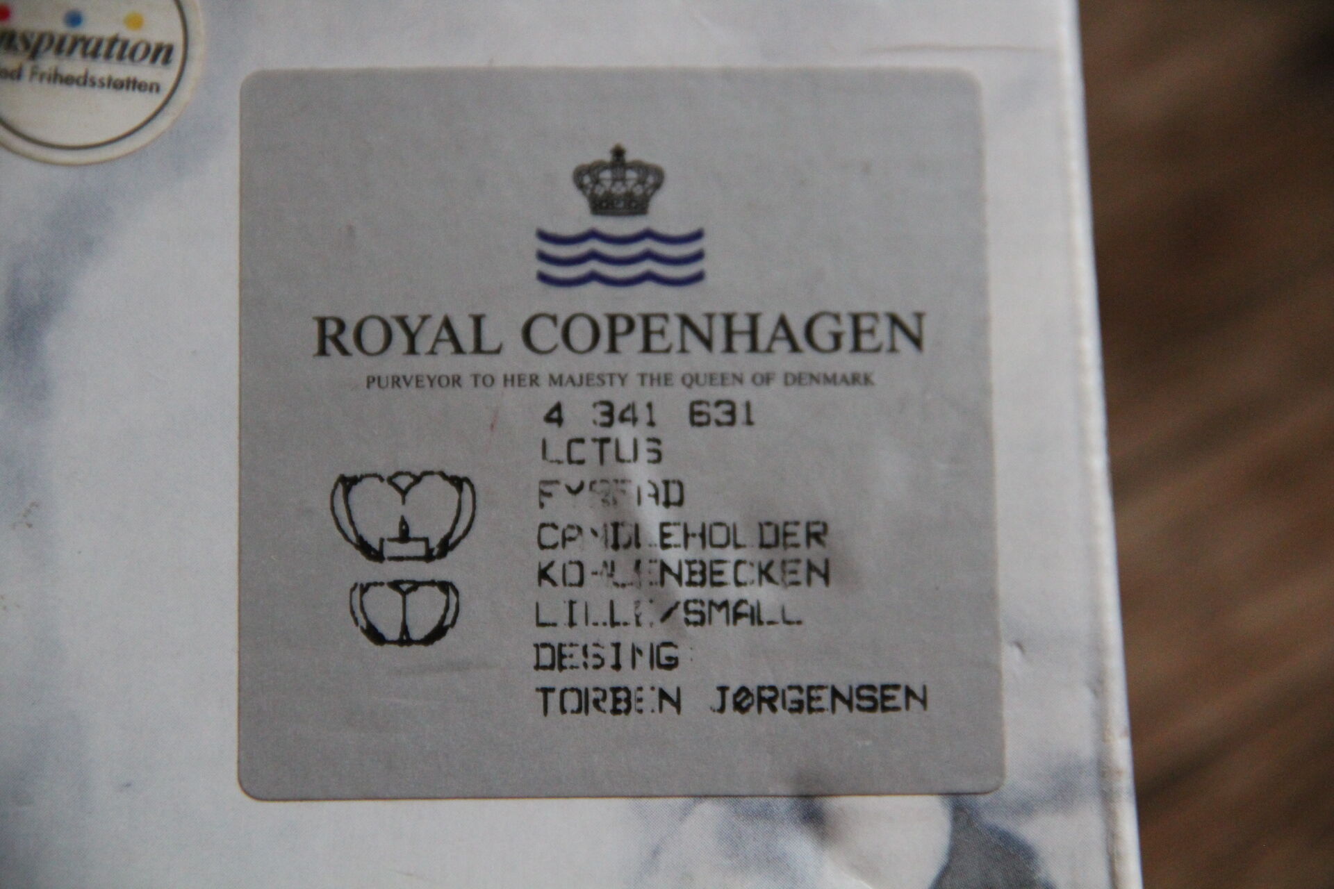 Lotus candlestick design Torben Jorgensen