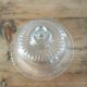 Plat à gâteau arcopal en verre avec cloche