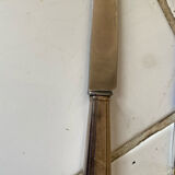 Box of silver metal knives