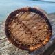 Woven wicker Japanese flower basket • Suruga Sensuji style
