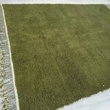 Handwoven Moroccan artisanal carpet