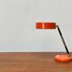 Lampe de table orange minimaliste du milieu du siècle, Italie, années 1960