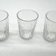 Trio of Baccarat liqueur glasses – Richelieu pattern – Signed crystal