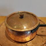 Copper fondue set