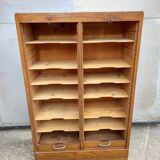 Cabinet binder double curtain 50s