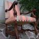 Fauteuil Louis XIII à feuilles d'acanthe