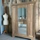 Art Deco oak wardrobe (renovated)