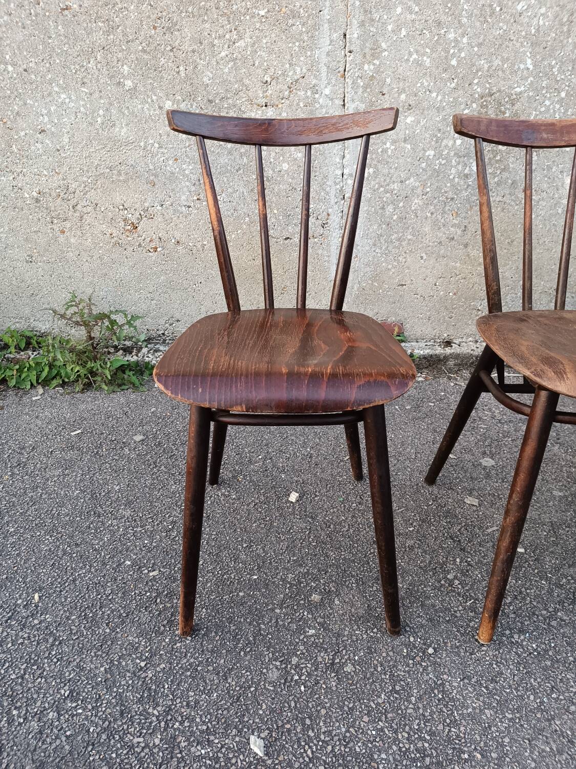 Set of 4 chairs by Tatra Nabytok Czechoslovakia 1960