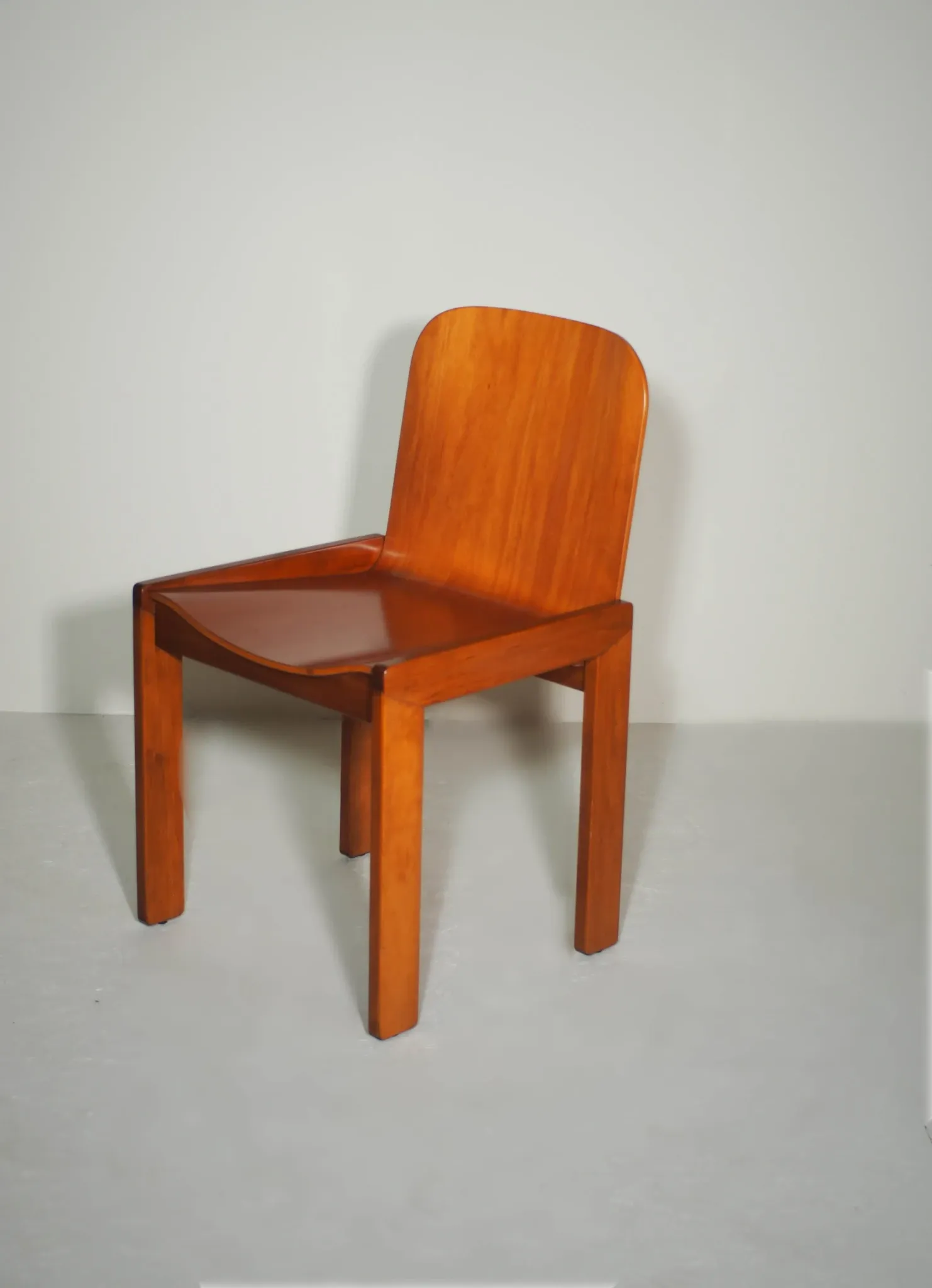 Dining Chairs Attributed to Afra and Tobia Scarpa for Molteni, Set of 4