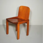 Dining Chairs Attributed to Afra and Tobia Scarpa for Molteni, Set of 4