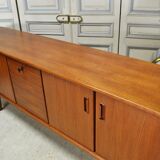 Scandinavian sideboard in teak of the 1970s