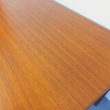 Vintage 60s Scandinavian style teak dining table with extensions