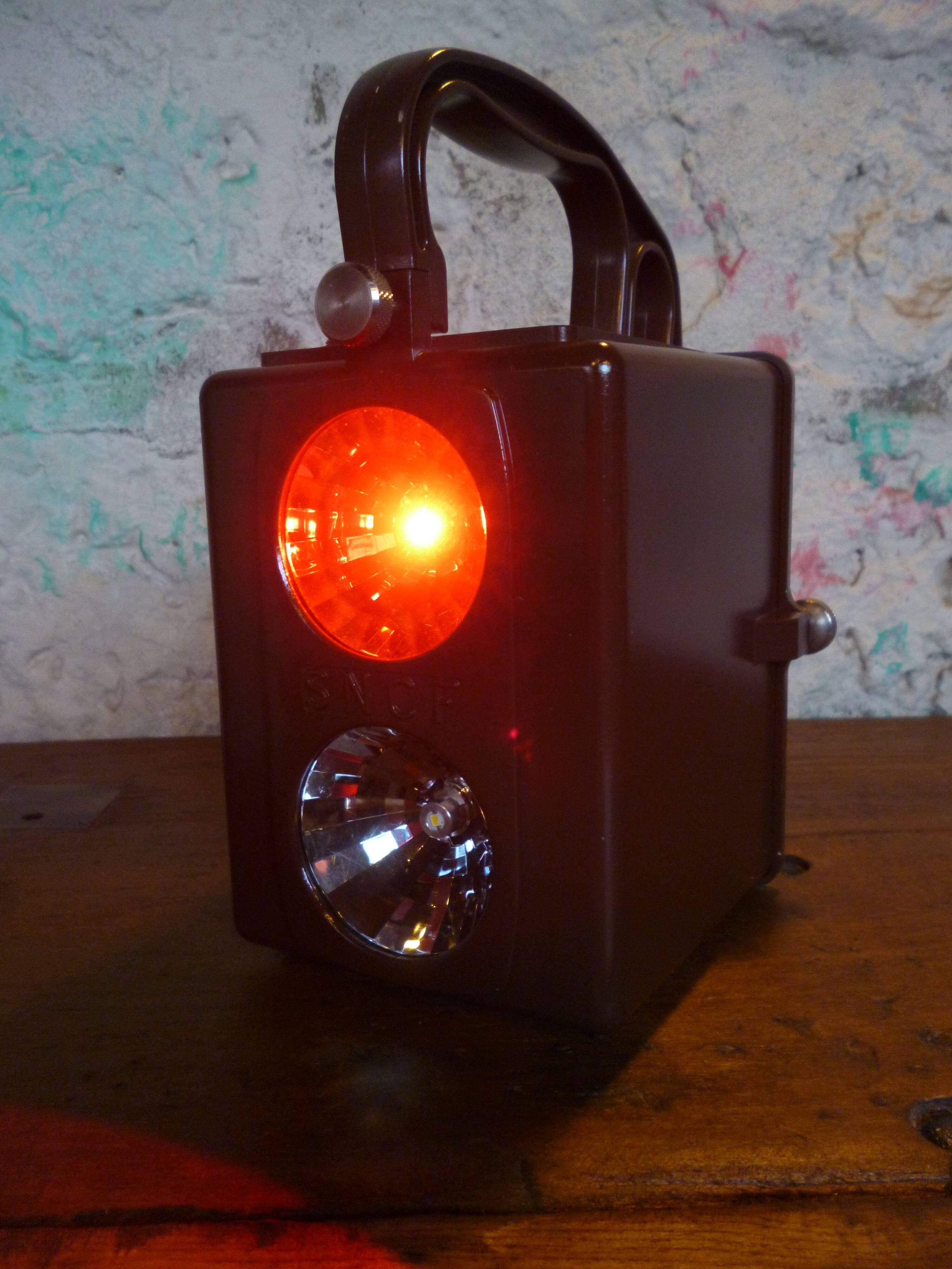 SNCF Lamp - Bakelite - Portable