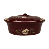 Plat Alsacien Baeckeoffe cuisson au four vintage