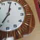 Pendulum clock japy electric 50s formica