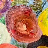 Large painting "Bouquet of flowers" - 95,5x135 cm