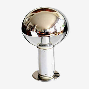 Italian design glass globe lamp 1970