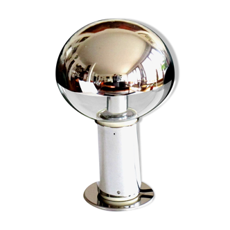 Italian design glass globe lamp 1970