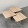 Set of three Italian travertine nesting / side tables, 1970s–1980s