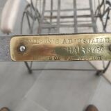Wilson adjustable deck chair produced in 1871.