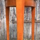 Guéridon d’angle Art déco en acajou, 1930