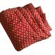 Provençal plaid boutis - old bed cover