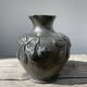 Art Nouveau pewter vase signed Cortesi