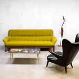 Danish midcentury design sofa ‘mellow yellow’