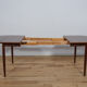Table à manger danoise extensible en palissandre du milieu du siècle, années 1960
