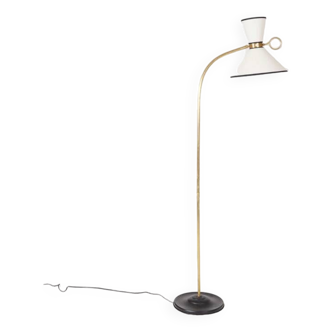 Brass floor lamp Lunel Artus