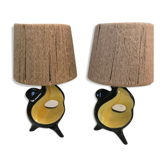 Pair of lamps 1950