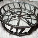 Industrial coffee table