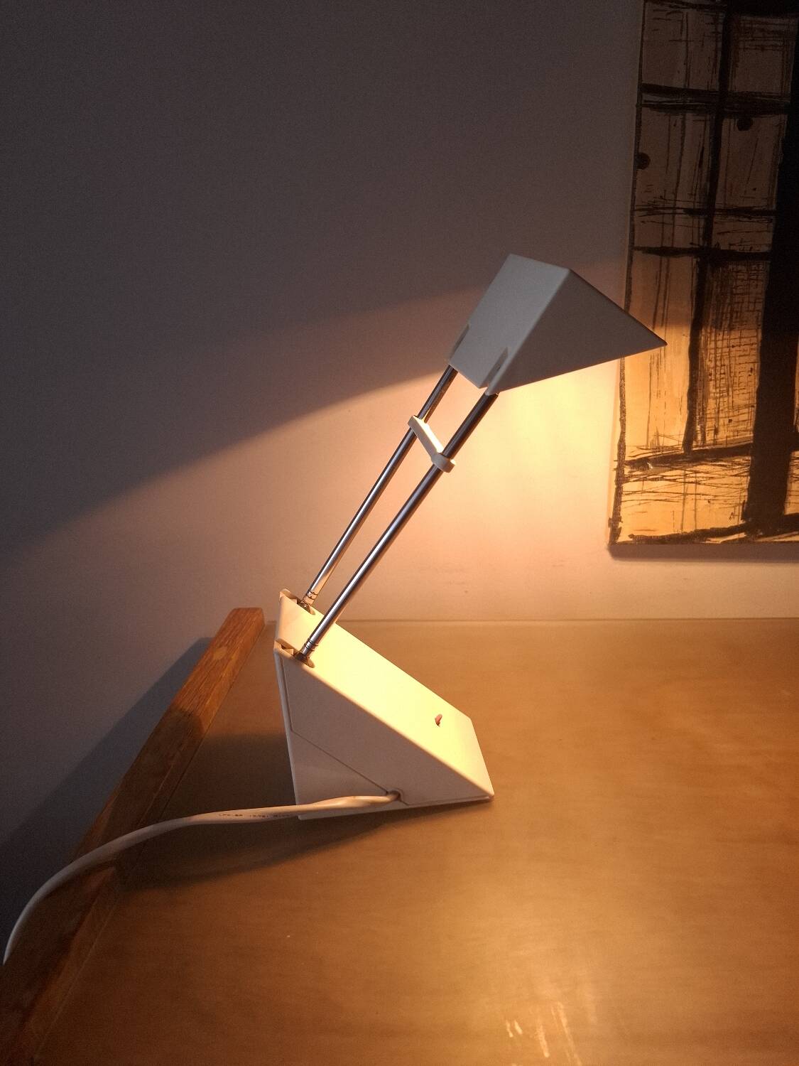 Vintage 80's Ikea telescopic lamp