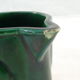 Pitcher vintage green slurry in faience of st clement with fruit