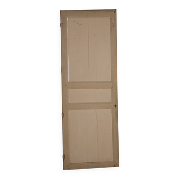 Ancienne Porte en bois de merisier du 18e n°1