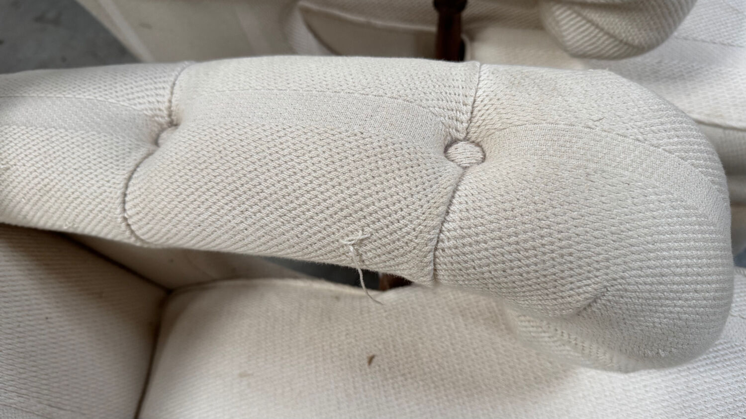 Vintage wingback armchairs