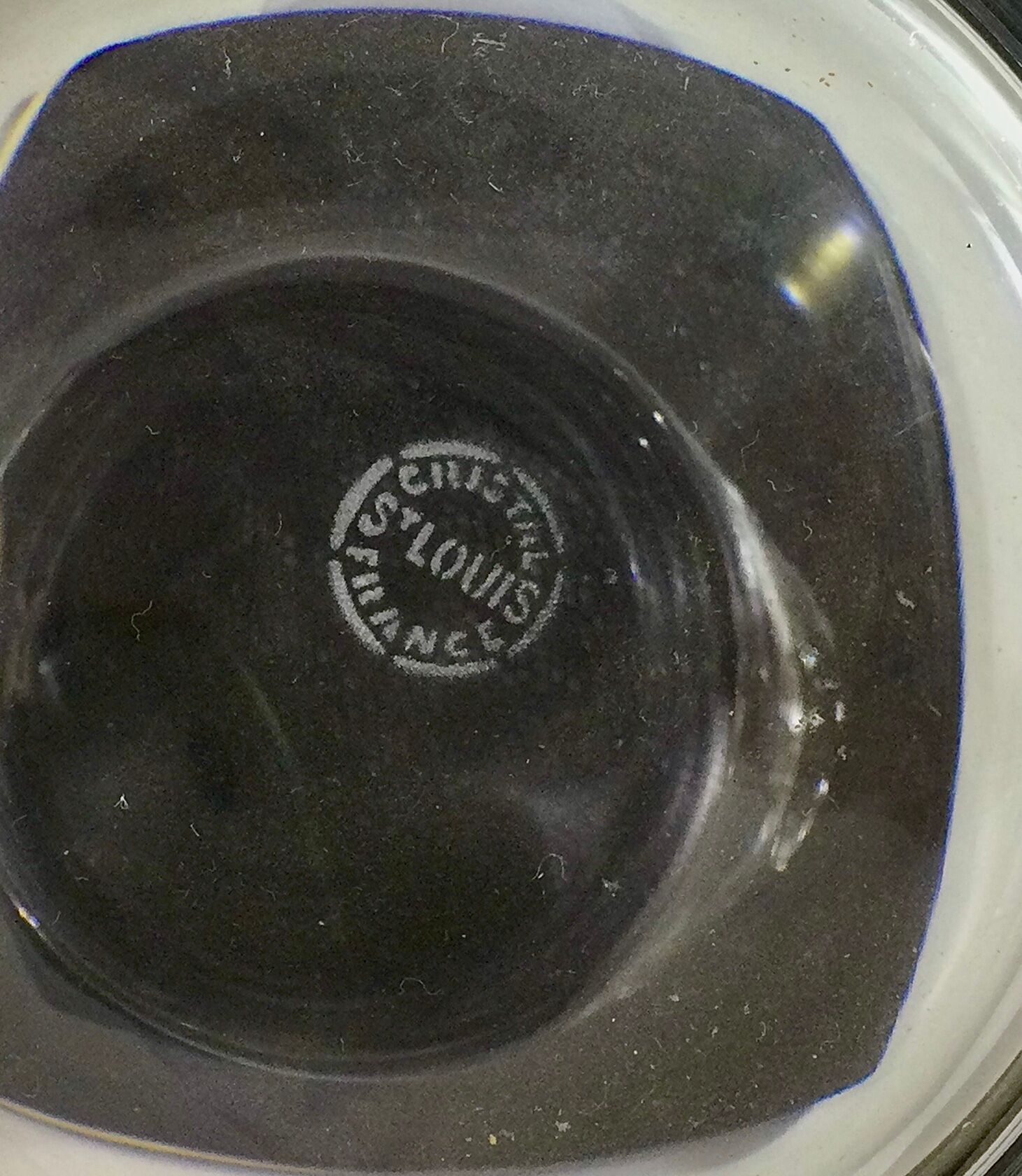 Saint Louis crystal broc, Médoc model