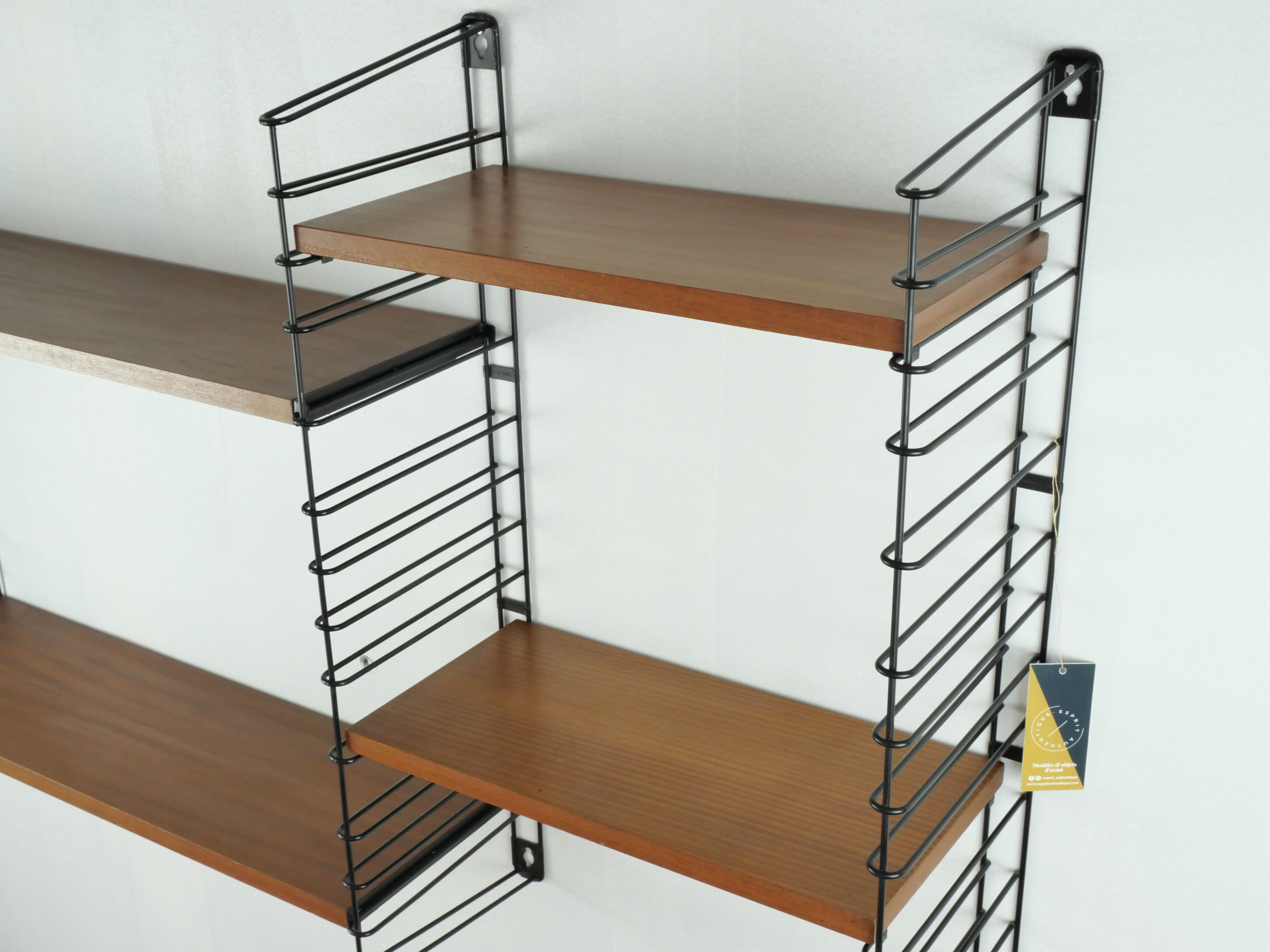 Tomado double wood shelf