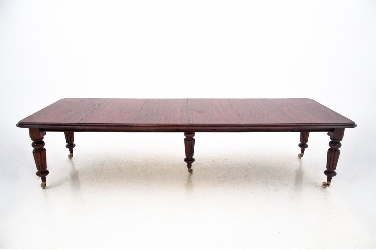 Table complete with six chairs, Northern Europe